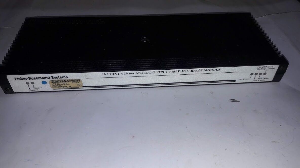 Fisher Rosemount Systems 01984-4418-0001 Rev G/P Analog Output Field Interface M - Image 3
