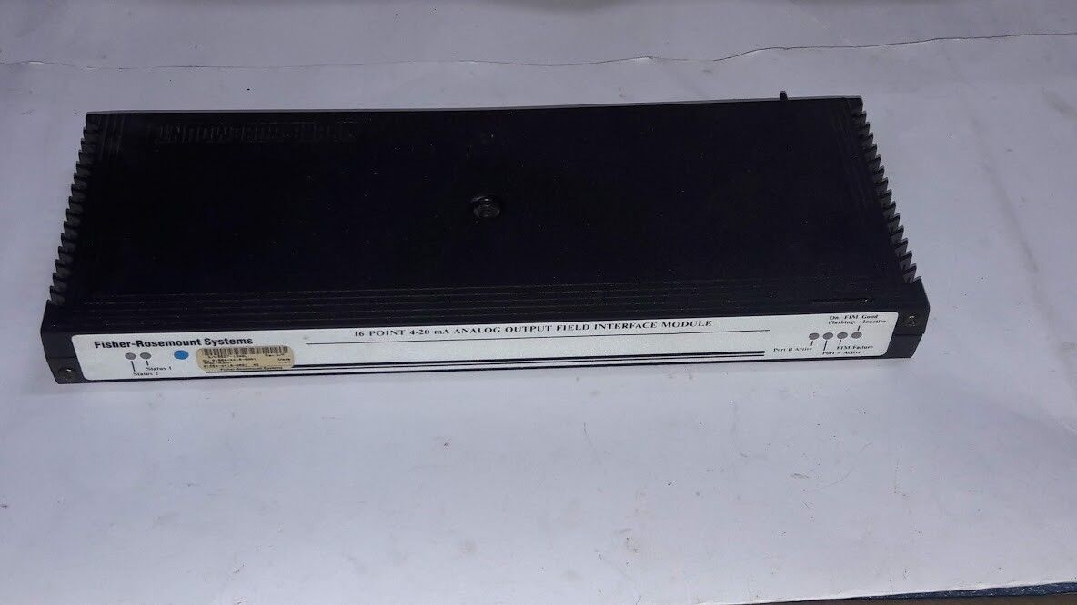 Fisher Rosemount Systems 01984-4418-0001 Rev G/P Analog Output Field Interface M