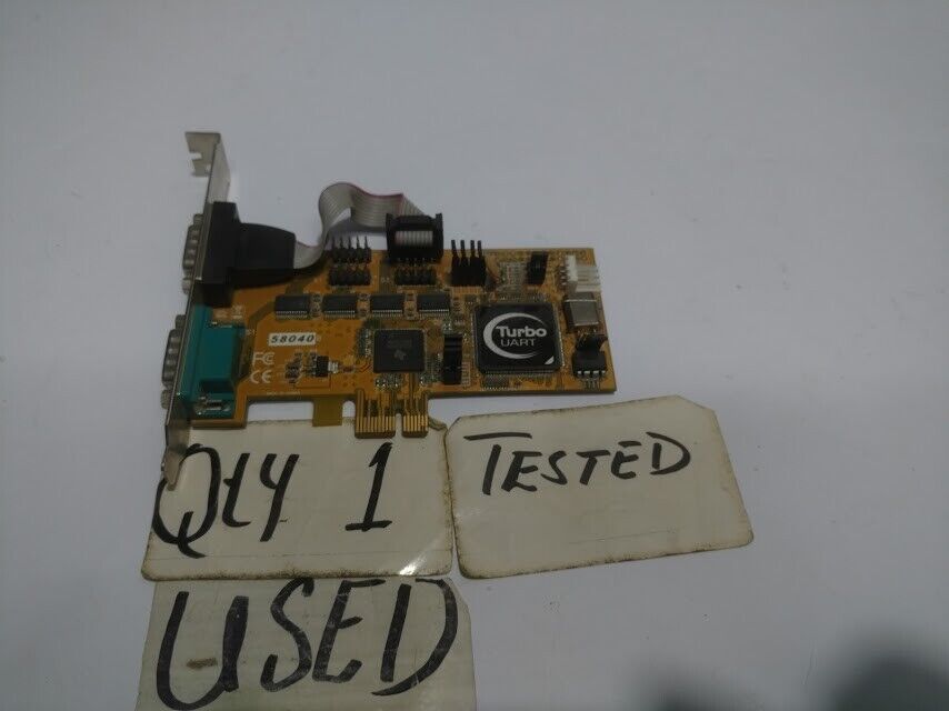 TURBO UART 58040 4 Port PCI Adapter Card with UART 58040 - Image 7