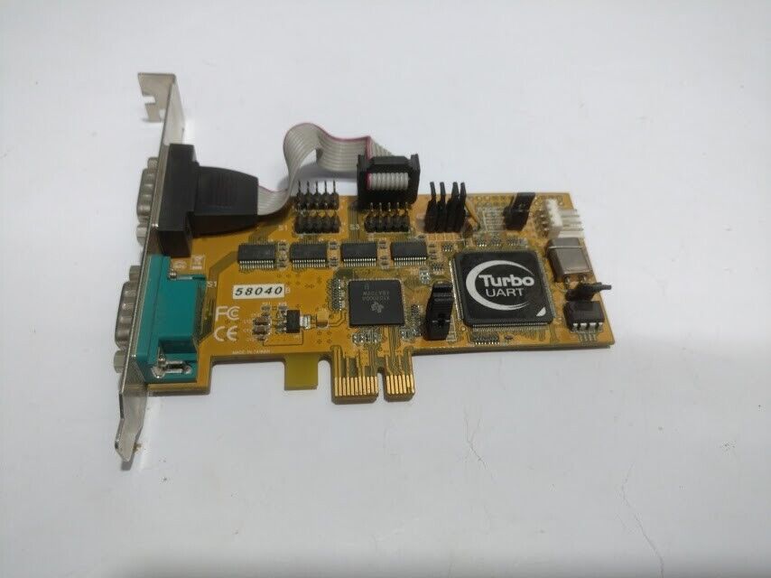 TURBO UART 58040 4 Port PCI Adapter Card with UART 58040 - Image 2