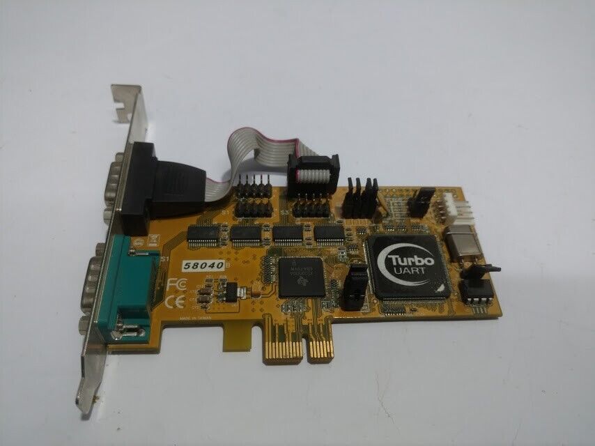 TURBO UART 58040 4 Port PCI Adapter Card with UART 58040 - Image 3
