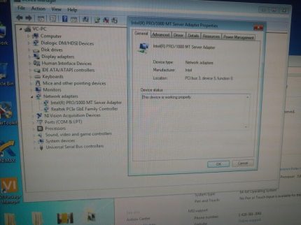 Intel PCI-133 D33025 PRO/1000 MT Server Adapter