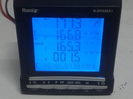 Rudolf R-DPA96A1 Ref. 48R50201 POWER ANALYSER socomec RS485 Jbus/modbus