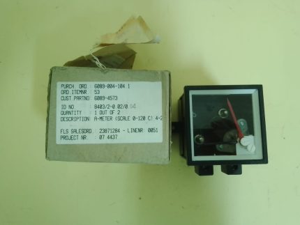 STAHL 8403/2 Ammeter 84032 For Current Transformer Bot.Con.W/O Scale