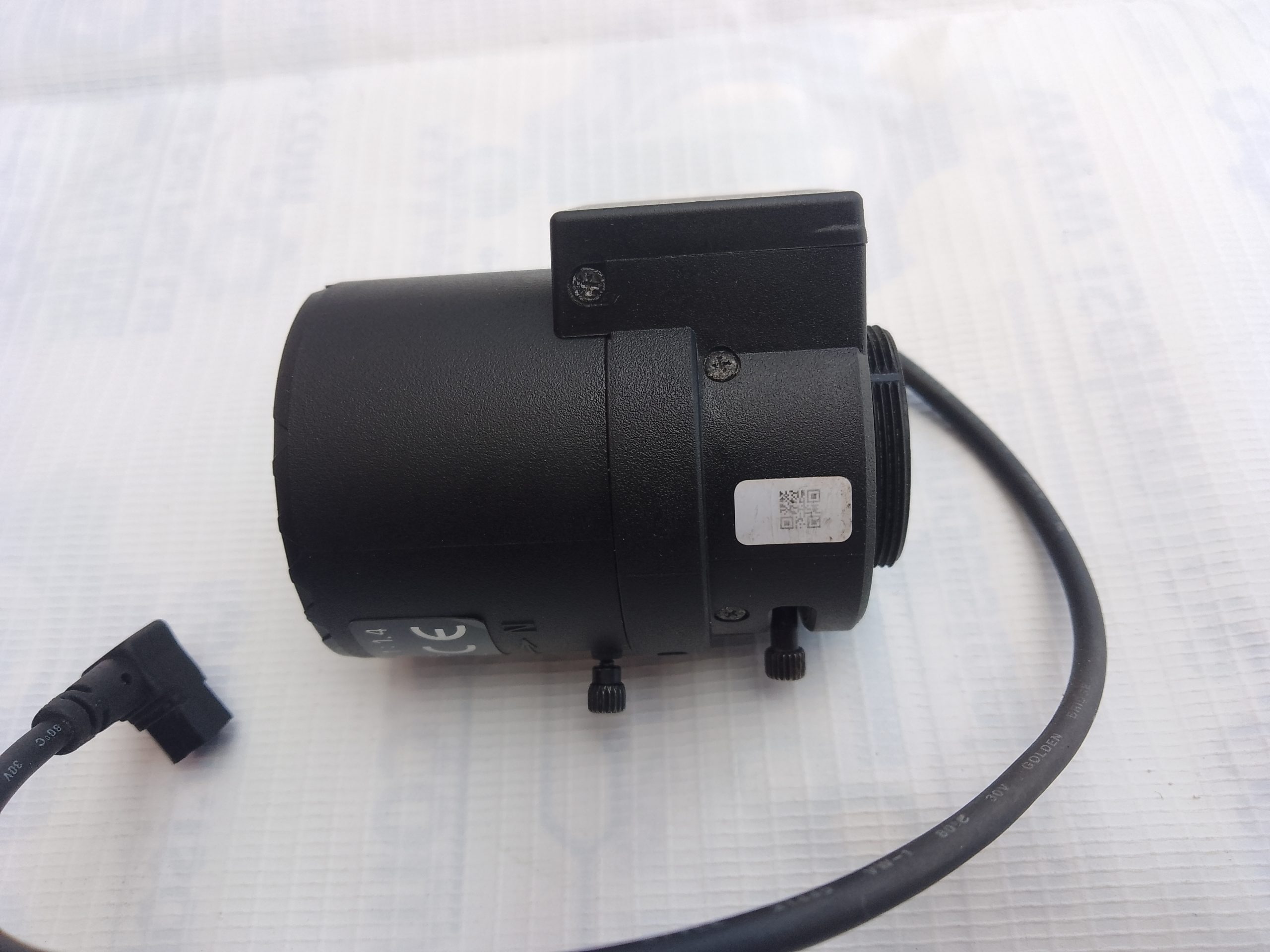 Pelco 13VD2.8-12 1/3″ Varifocal Auto Iris CCTV Lens VFCL 2.8-12mm F/1.4 DC CS - Image 3
