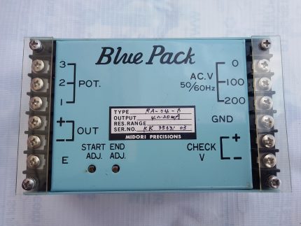 Midori RA-04-B Blue Pack Signal Conditioning Device 4-20mA RA04B Midori Precisions