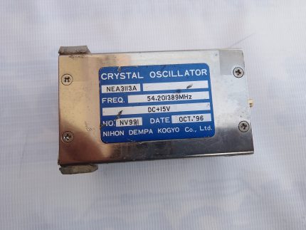 NEA3113A Crystal Oscillator NIHON DEMPA KOGYO Co Ltd Freq. 54.201389MHz