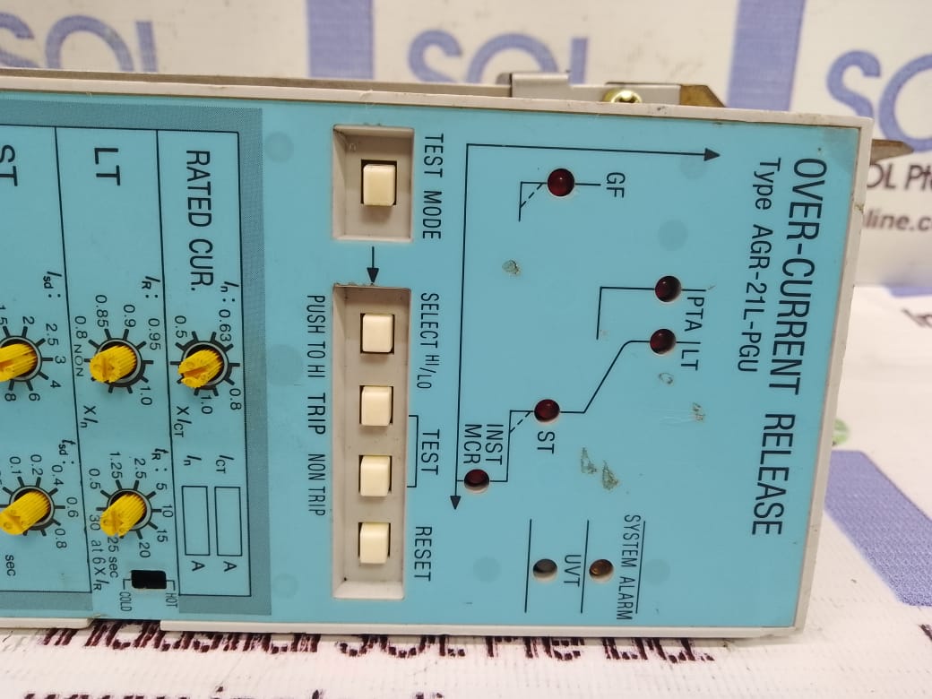 Terasaki AGR-21L-PGU Over Current Release 1H1316SAB Tem Power AGR21STRU - Image 9