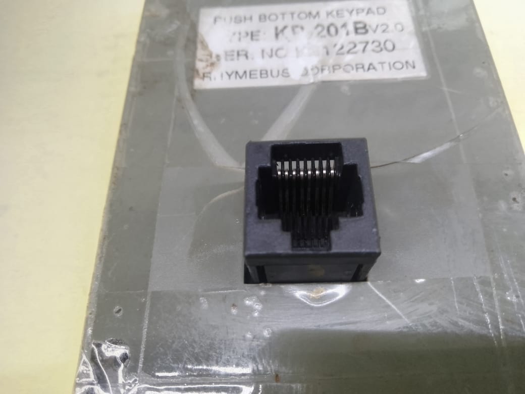 Rhymebus Corporation KP-201B Ver 2.0 Keypad Panel KP201B Push Bottom Keypad With Cable - Image 4