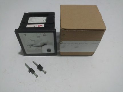 DEIF EQ72-X 1200013011C Moving Iron Meter Range D-800v Scale D-800v