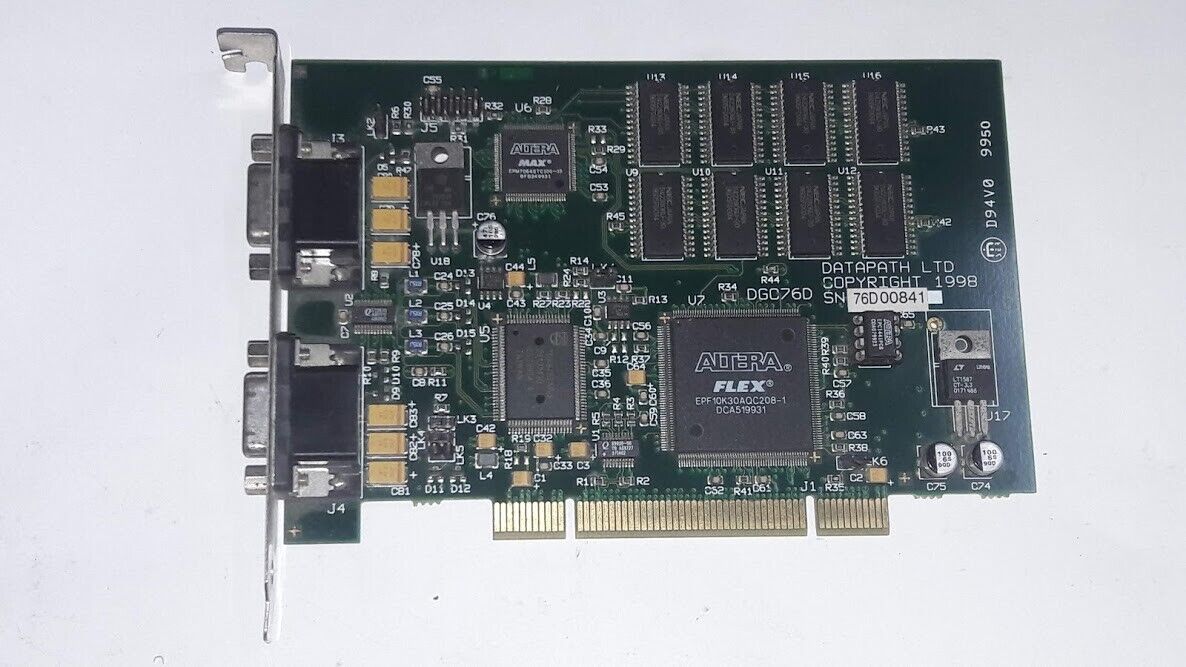 DGC76D DATAPATH Dual Channel PCI RGB VGA Video Capture Card