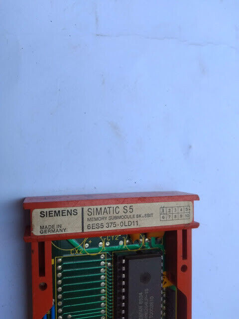 Siemens 6ES5 375-0LD11 Simatic S5 Memory Submodule 8K 8Bit 6ES53750LD11 - Image 6