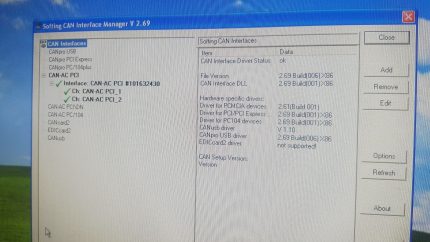 Softing Gmbh CAN-AC2-PCI/HW V1.01 CAN Bus PCI assy CAN-AC2-PCI/HW/LP 4DH6111