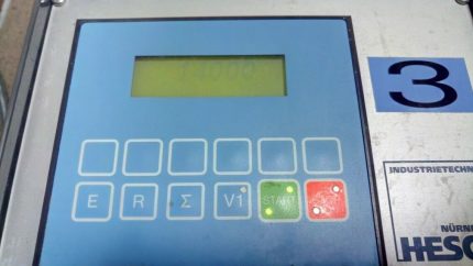 Dosing control unit DG-ST 45 industrietechnik HESCH panel meter as is