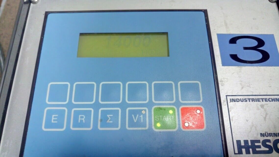 Dosing control unit DG-ST 45 industrietechnik HESCH panel meter as is