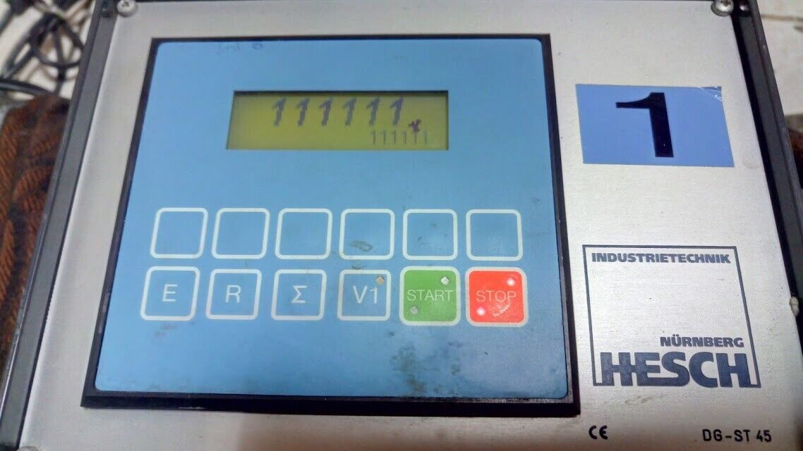 Dosing control unit DG-ST 45 industrietechnik HESCH panel meter