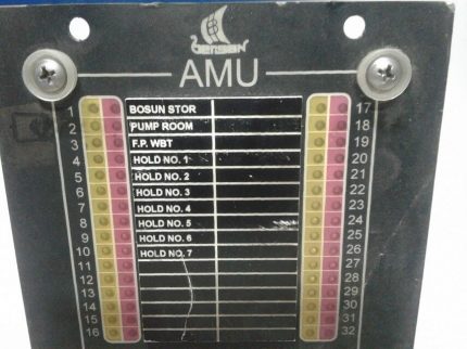 Bergan AMU A13076C Guard Level Alarm Monitoring Unit A13076C Ian Conrad Bergan