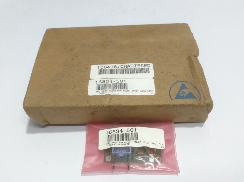 Semitool 16834-501 BRD ASSY SERVO MTR ENCDR INTCT LONG LTCH CAB3 - Image 3