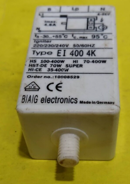 BAG Electronics EI 400 4K Digital Igniter B.A.G electronics