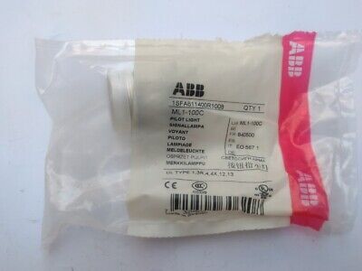 ABB 1SFA611400R1008 clear ML1-100C Pilot light head / Cover New - Image 2