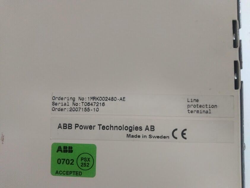 ASEA Brown Boveri REL 551 1MRK002480-AE Line Protection Terminal ABB REL551 - Image 9