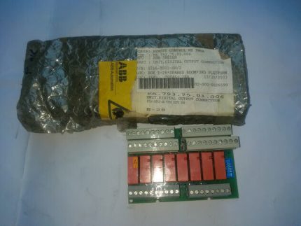 ABB 5716-0001-SH/2 DATD 306 2B 2668184-421/3 Digital Output Connection Unit 5716