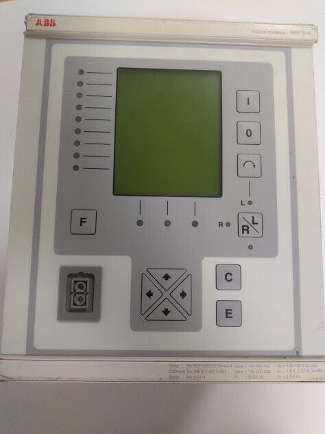 ABB REF 545 REF545CC133AAAA Rev A1 Feeder Terminal 1MRS110017-001