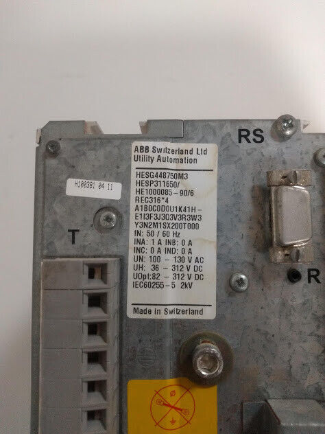 ABB REC316*4 H100381 HESG448750M3 Numerical Control Unit REC316 HESP311650 - Image 10