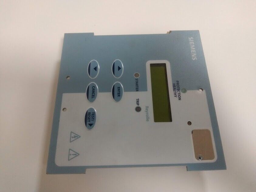 Siemens Protection NM427 Argus E6 Fascia 2434B57008 PCB Display - Image 2