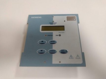 Siemens Protection NM427 Argus E6 Fascia 2434B57008 PCB Display