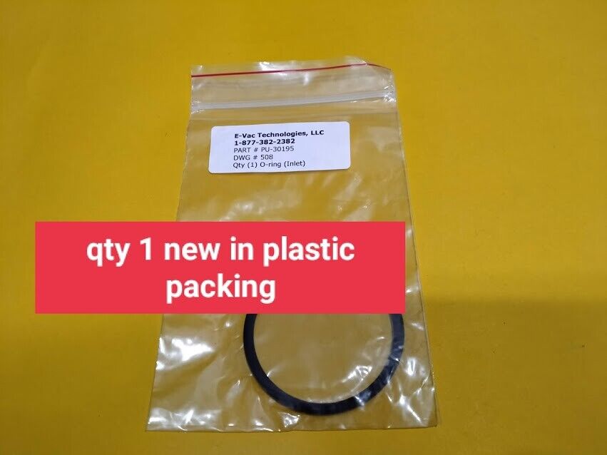 E-Vac Technologies, LLC O-Ring PU-30195 New - Image 4