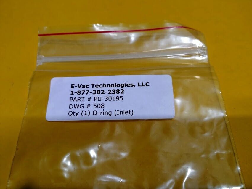 E-Vac Technologies, LLC O-Ring PU-30195 New - Image 2