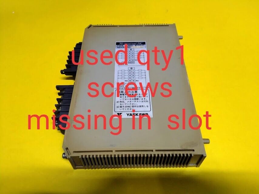 YASKAWA JAMSC-B1054 MEMOCON-SC JAMSCB1054 OUTPUT MODULE - Image 6