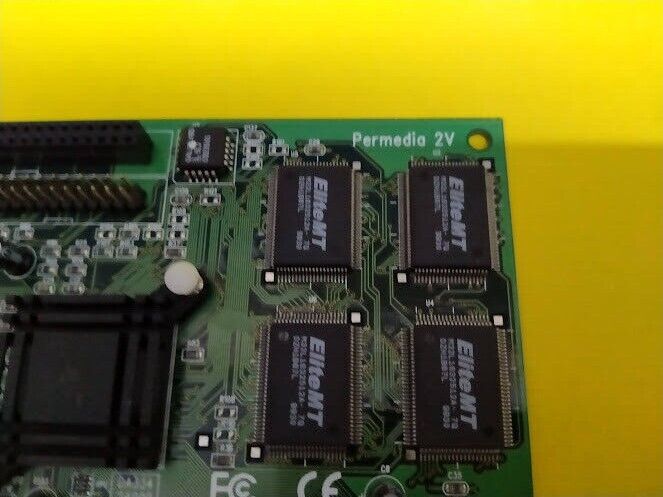 3Dlabs Permedia 2V DA334A- 81810-1099 Bios Ver. 2.2 AGP VGA Card 8MB - Image 4