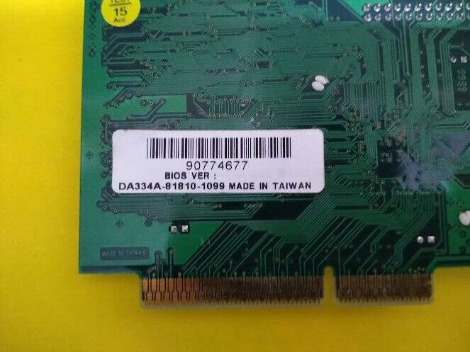 3Dlabs Permedia 2V DA334A- 81810-1099 Bios Ver. 2.2 AGP VGA Card 8MB - Image 3