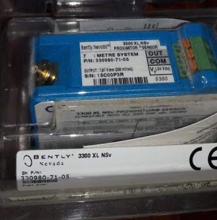 Bently Nevada 330980-71-05 Proximity Sensor 3309807105 3300 XL Metre System New
