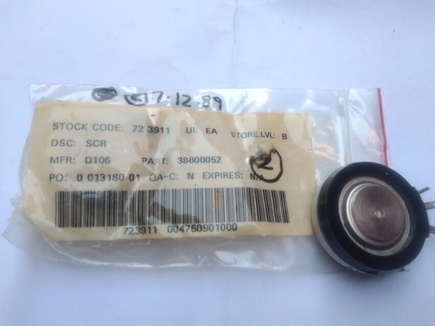 AEG 398 N 400 TOC 29V7 Silicon Controlled Rectifier P/N 38800052 New