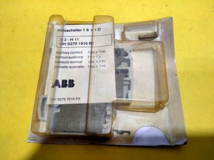 ASEA Brown Boveri GH S270 1916 R1 Auxiliary Contact Kit S2-H11 1S+1O New