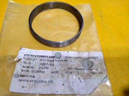01255833 Spacer Ring a service kit for Leistritz Pump L3ME-100 Rolls-Royce Marin