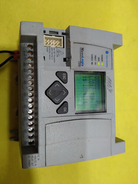 Allen-Bradley 1763-L16DWD Ser. B Rev. B FRN 8.0 MicroLogix 1100 Controller - Image 3