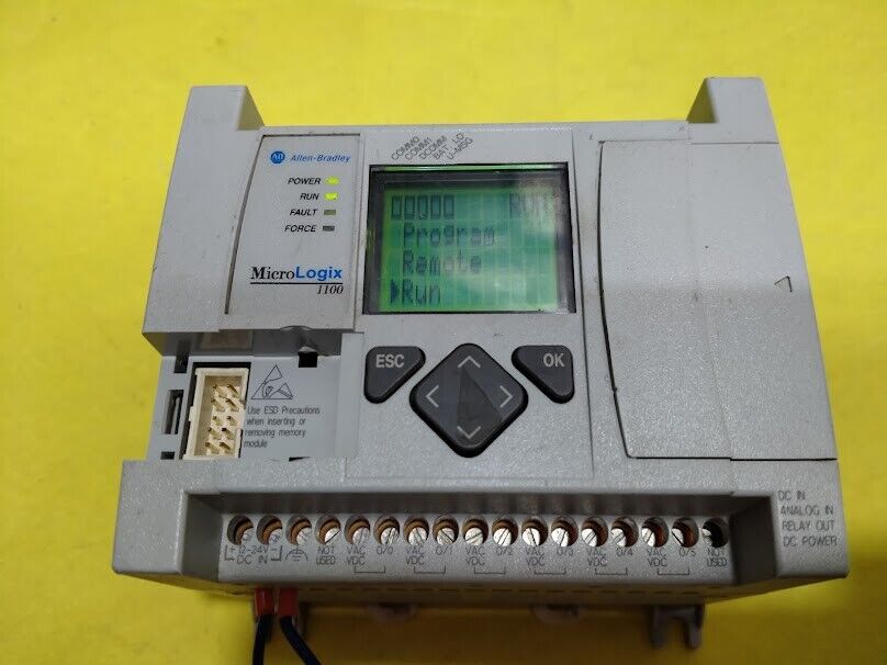 Allen-Bradley 1763-L16DWD Ser. B Rev. B FRN 8.0 MicroLogix 1100 Controller - Image 4