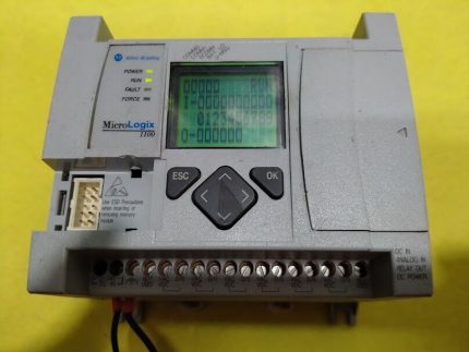 Allen-Bradley 1763-L16DWD Ser. B Rev. B FRN 8.0 MicroLogix 1100 Controller