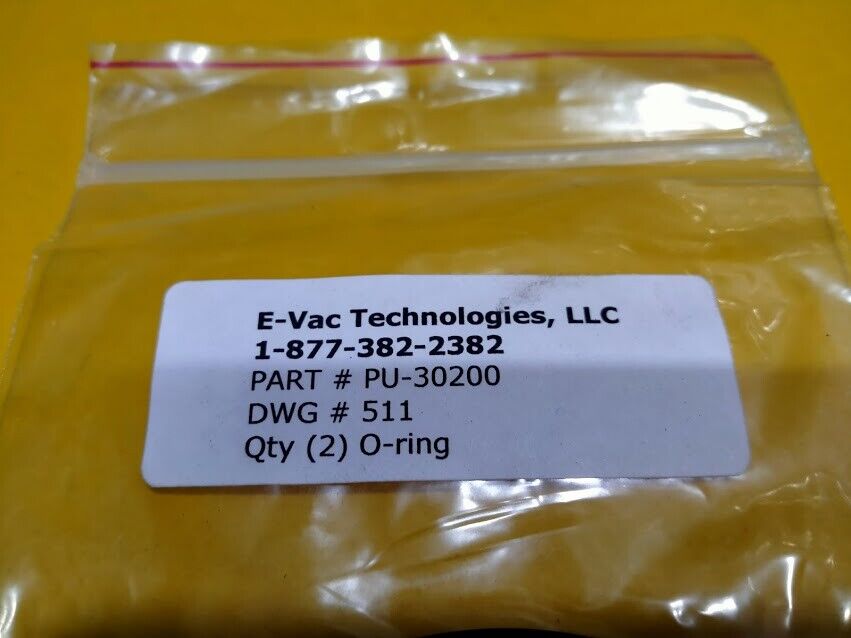 E-Vac Technologies, LLC O-Ring PU-30200 New - Image 2