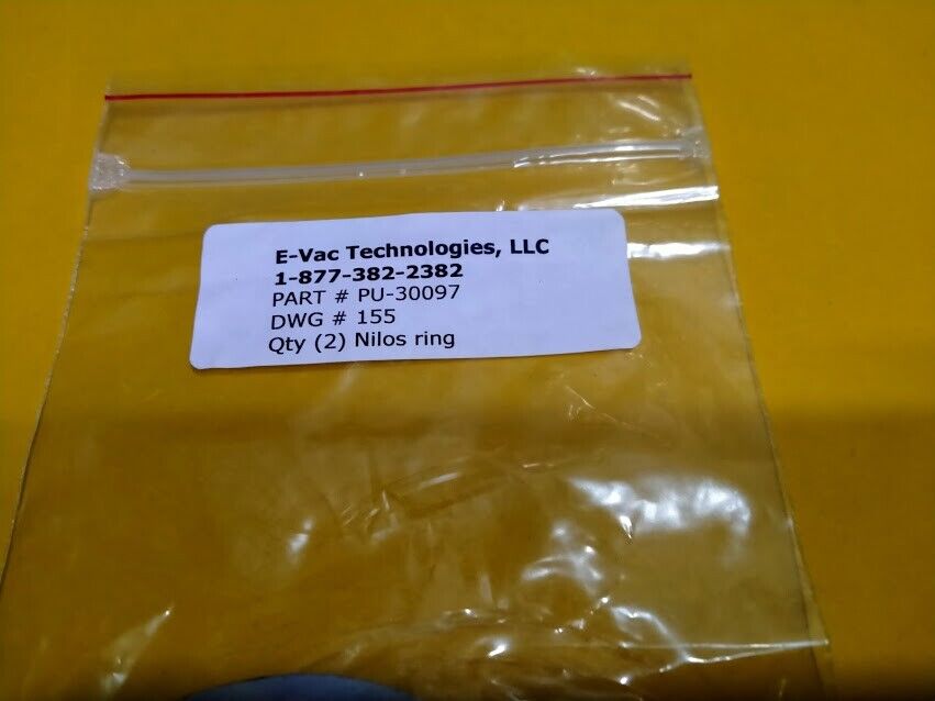 E-Vac Technologies, LLC Nilos ring PU-30097 New - Image 2