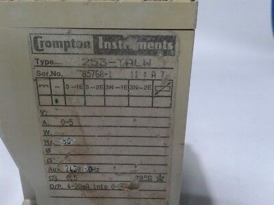 Compton Instruments 253-TALW TRANSDUCER PALADIN 0.5A 240V 50HZ 4-20MA - Image 6