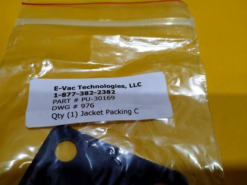 E-Vac Technologies, LLC Jacket Packing C PU-30169 New - Image 3
