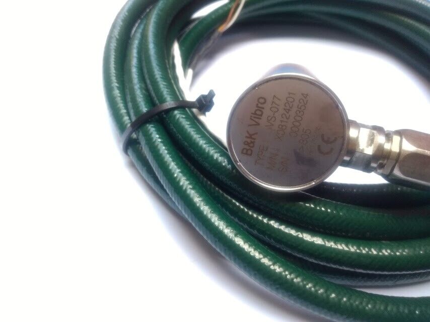 B&K Vibro VS-077 X08124201 Vibration Velocity Sensor Brüel & Kjær VS077 - Image 6