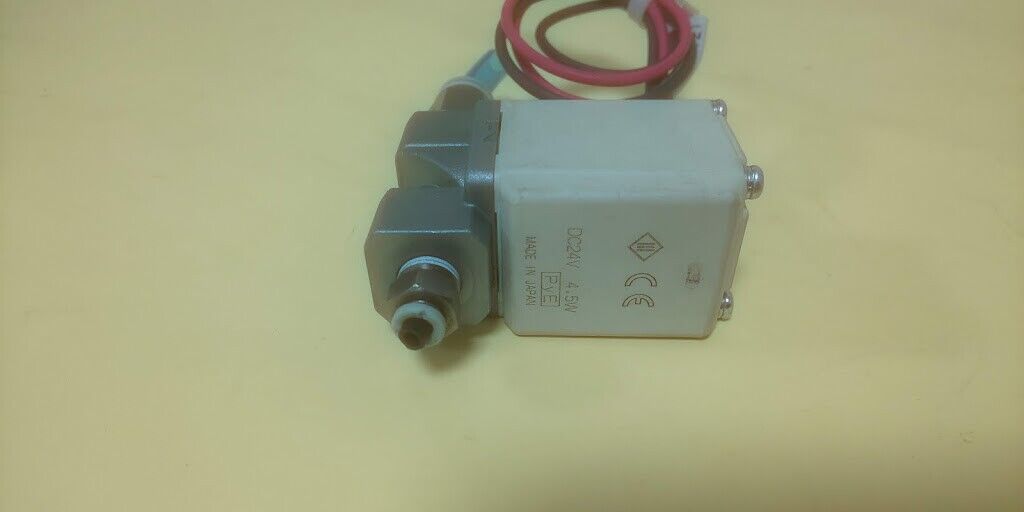 SMC VX210BA Solenoid Valve Port Push in Fitting 3mm 24V DC-Actuator Valve