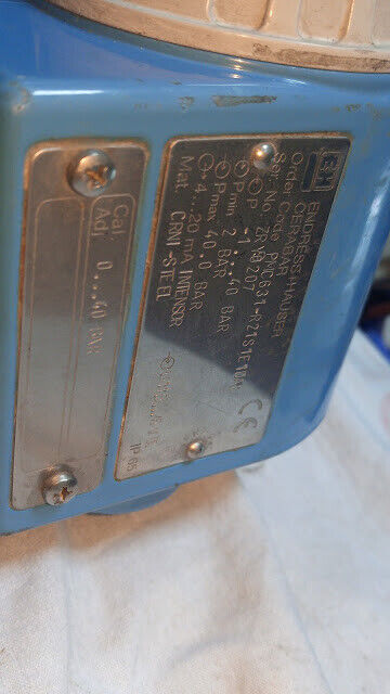 E+H Endress+Hauser PMC631-R21S1E1dAL CERABAR -1..40BAR PMC 631 Pressure Transmit - Image 6
