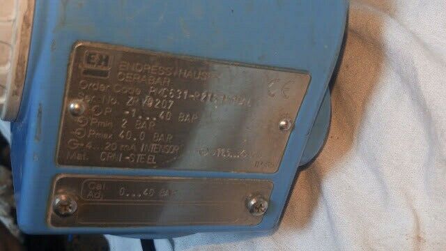 E+H Endress+Hauser PMC631-R21S1E1dAL CERABAR -1..40BAR PMC 631 Pressure Transmit - Image 4